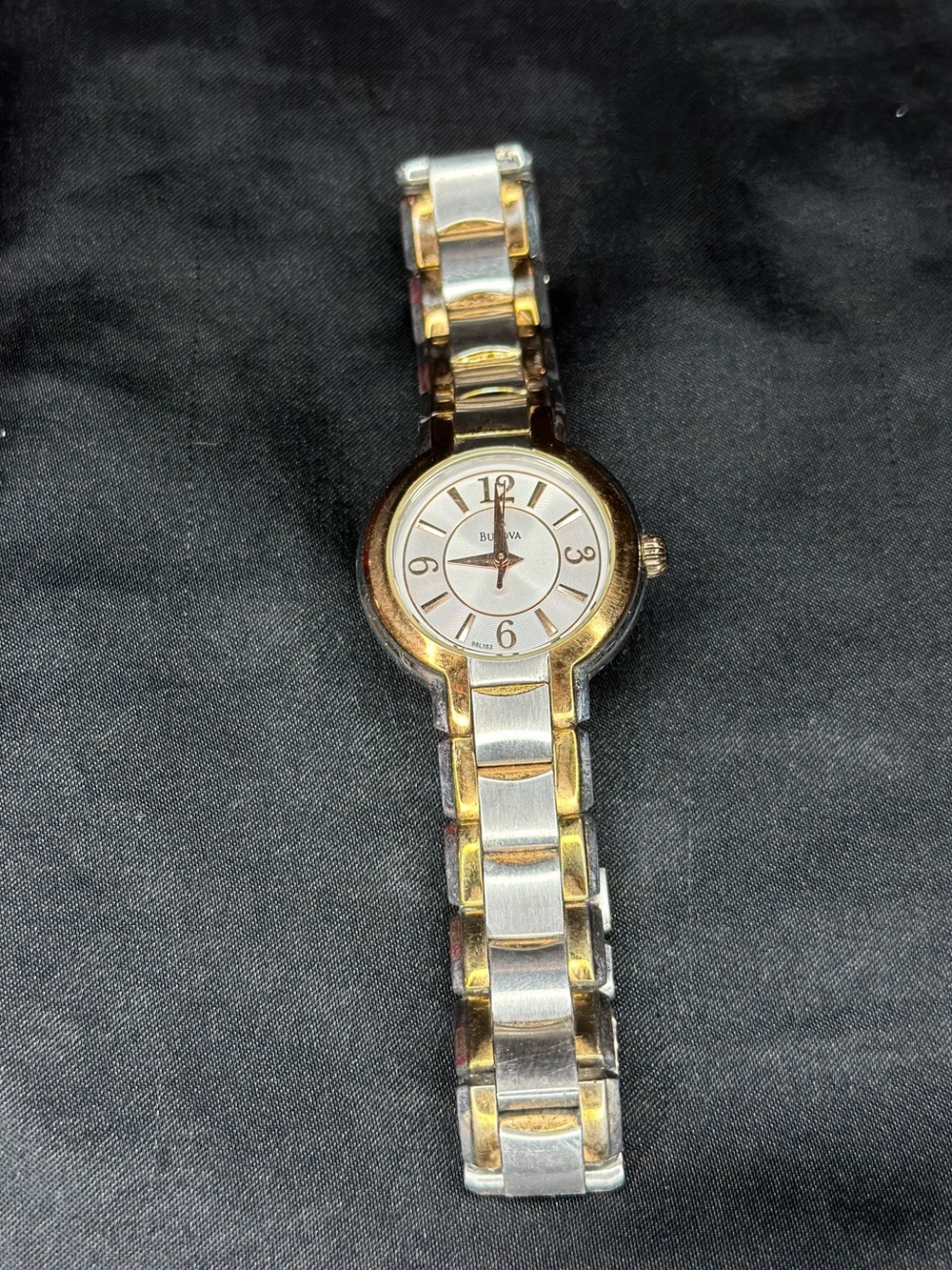 Silver & Gold 2-Tone Watch - Bulova